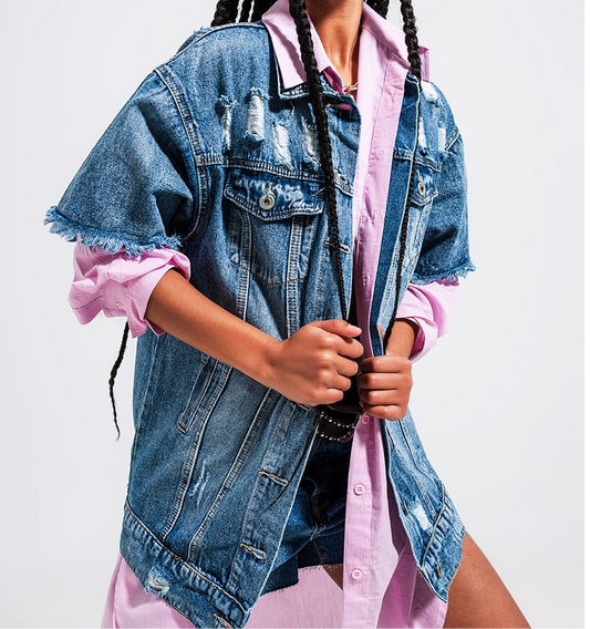 Chaleco Denim Lya