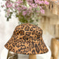 Bucket Hat Print Brown