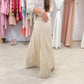Falda Lisa Beige