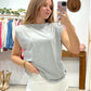 Camiseta Hombreras Gris