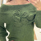 Jersey Rosas Verde