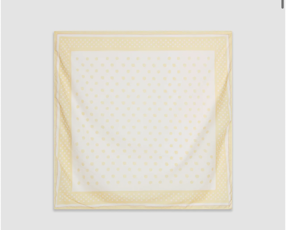 Pañuelo Lunares Amarillo