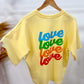 Camiseta Love Yellow