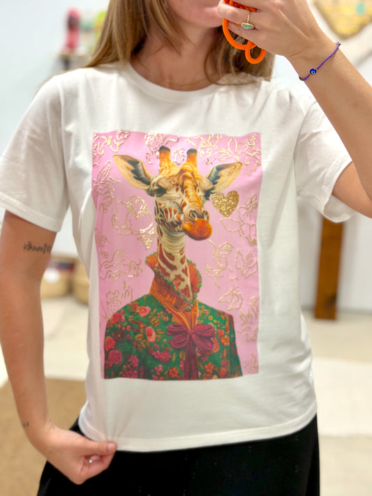 Camiseta Jirafa