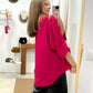 Camiseta Fucsia + collar