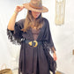 Poncho Flecado Marrón