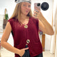 Chaleco Lana Burgundy