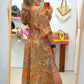 Vestido Bohemio Naranja
