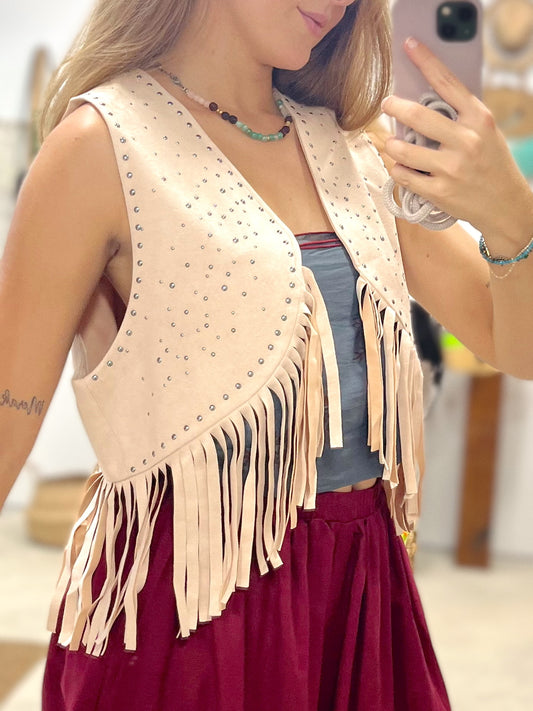 Chaleco Fleco Western
