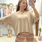Jersey Básico Hilo Camel