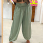 Pantalón Baggy Flow Verde