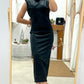 Vestido Terciopelo Negro