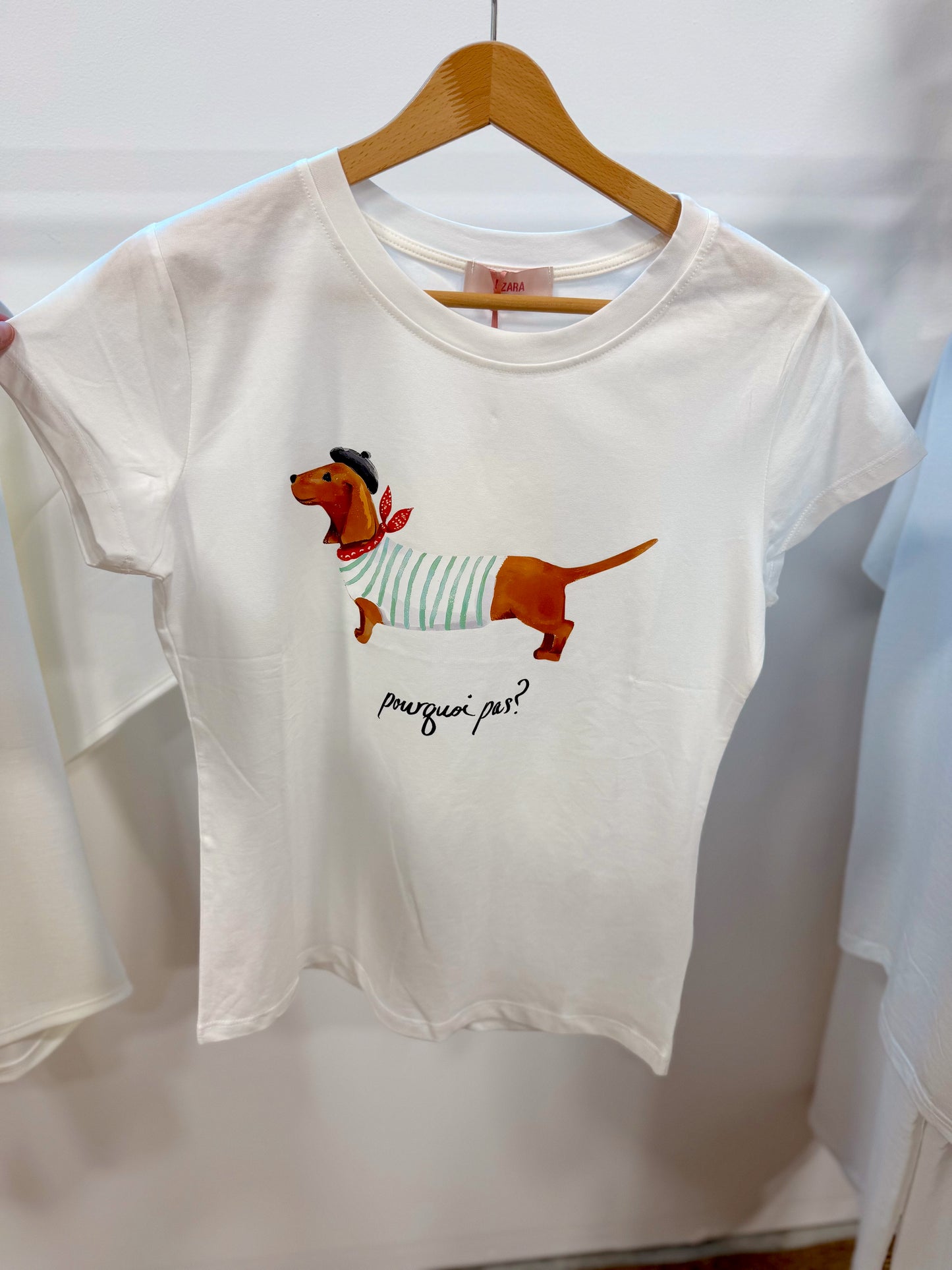 Camiseta Teckel Parisino