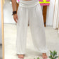 Pantalón Baggy Flow Blanco