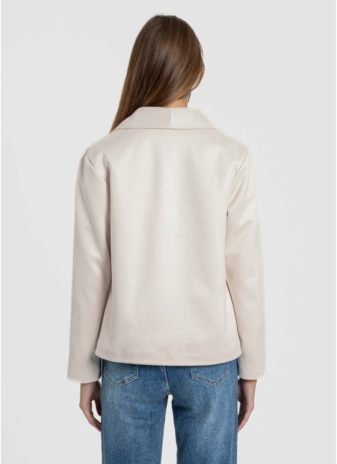 Chaqueta Solapas Antelina