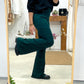 Pantalón Flare Verde