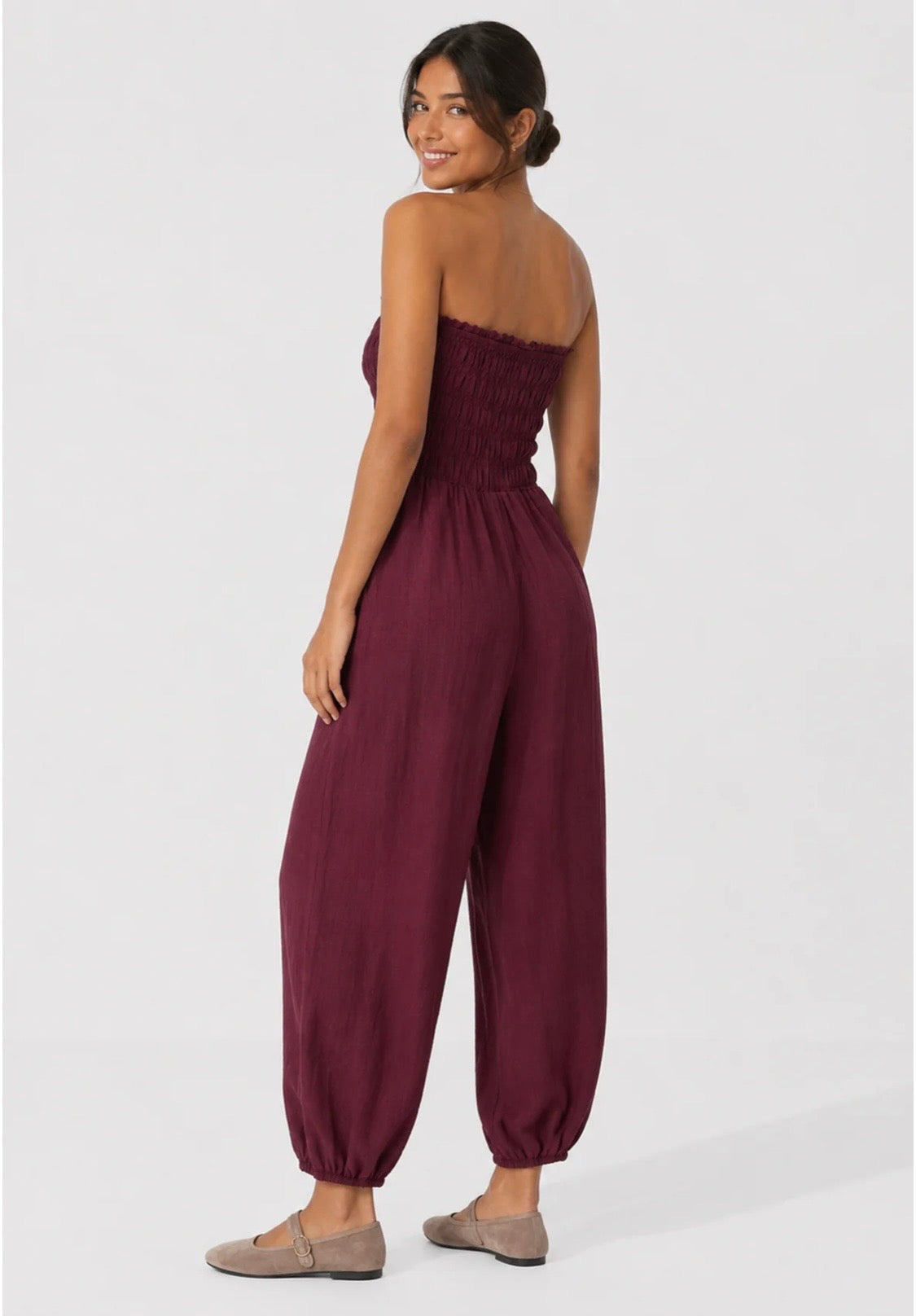 Mono Baggy Flow Burgundy