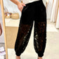 Pantalón Bombacho Encaje Black