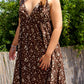 Vestido Margaritas Brown