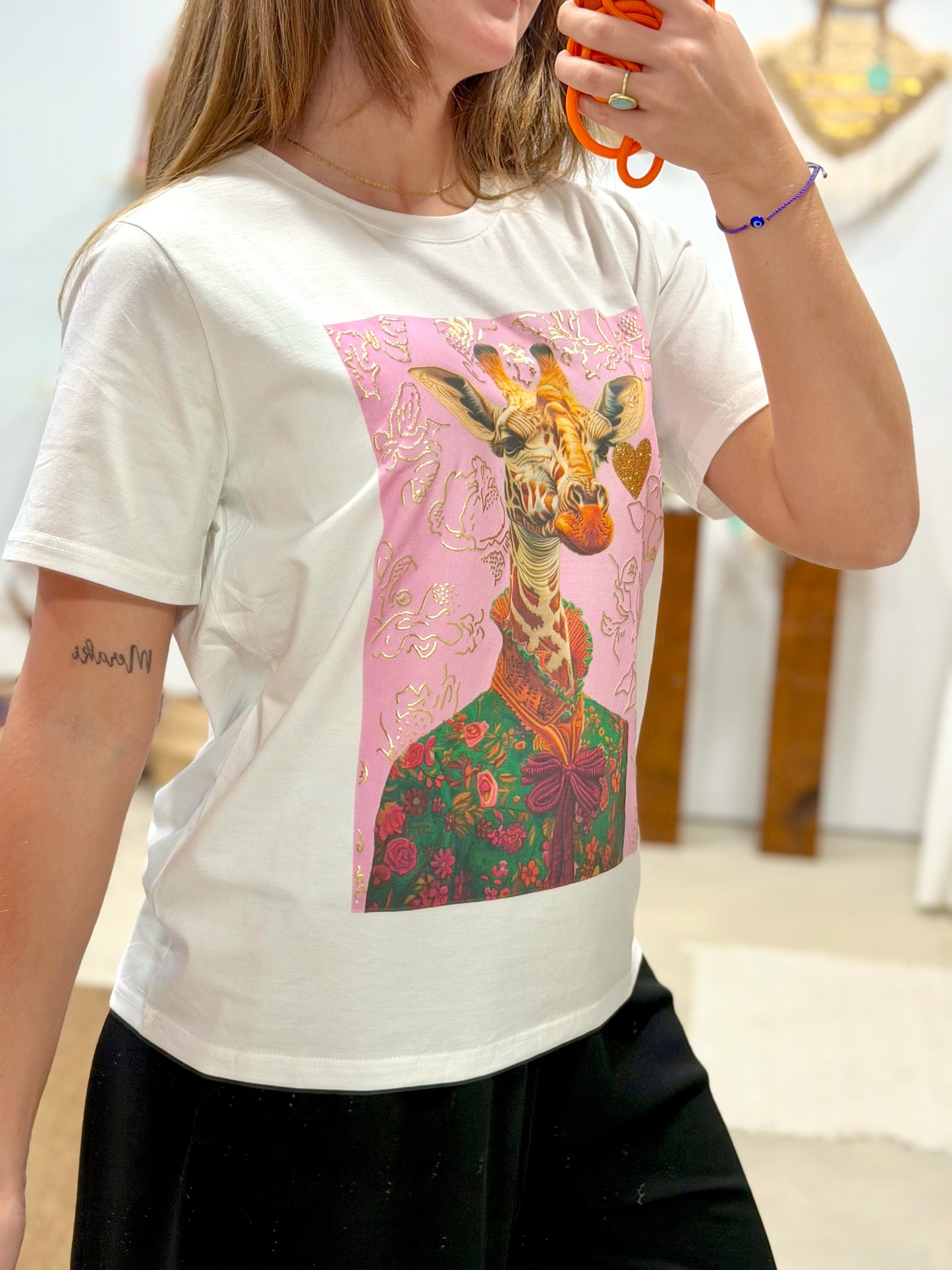 Camiseta Jirafa