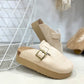 Zueco Plataforma beige