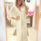 Kimono Crochet Crema