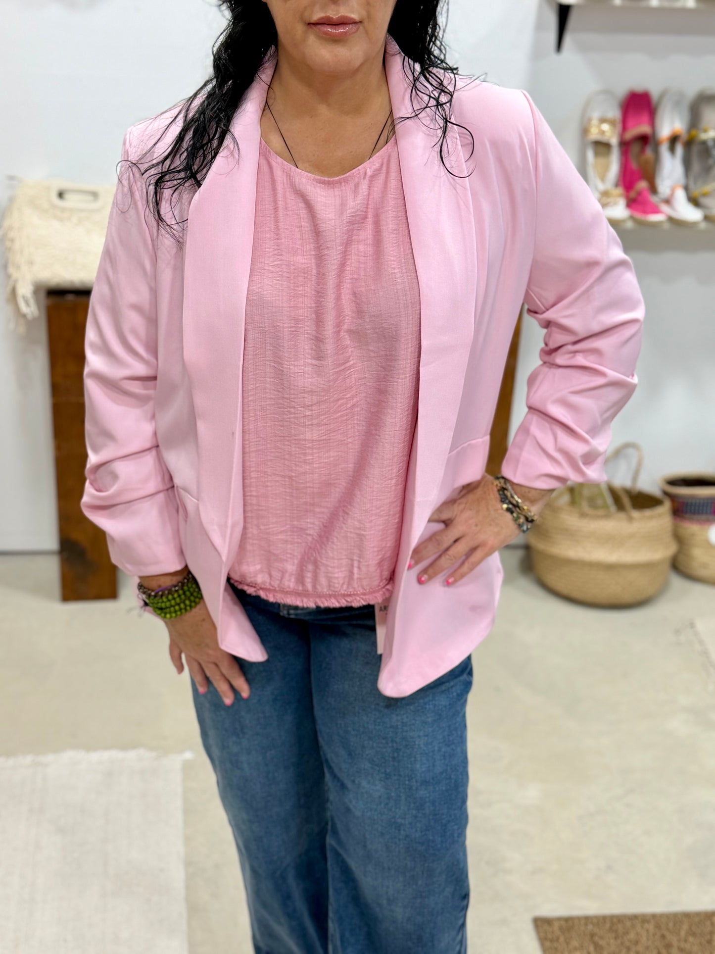 Blazer Rosa Nude