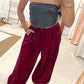 Pantalón Bombacho Burgundy