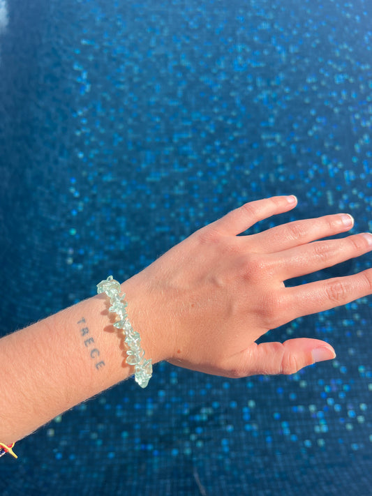Pulsera Vidrio Chips
