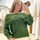 Jersey Rosas Verde