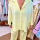 Camisa Oversize Yellow