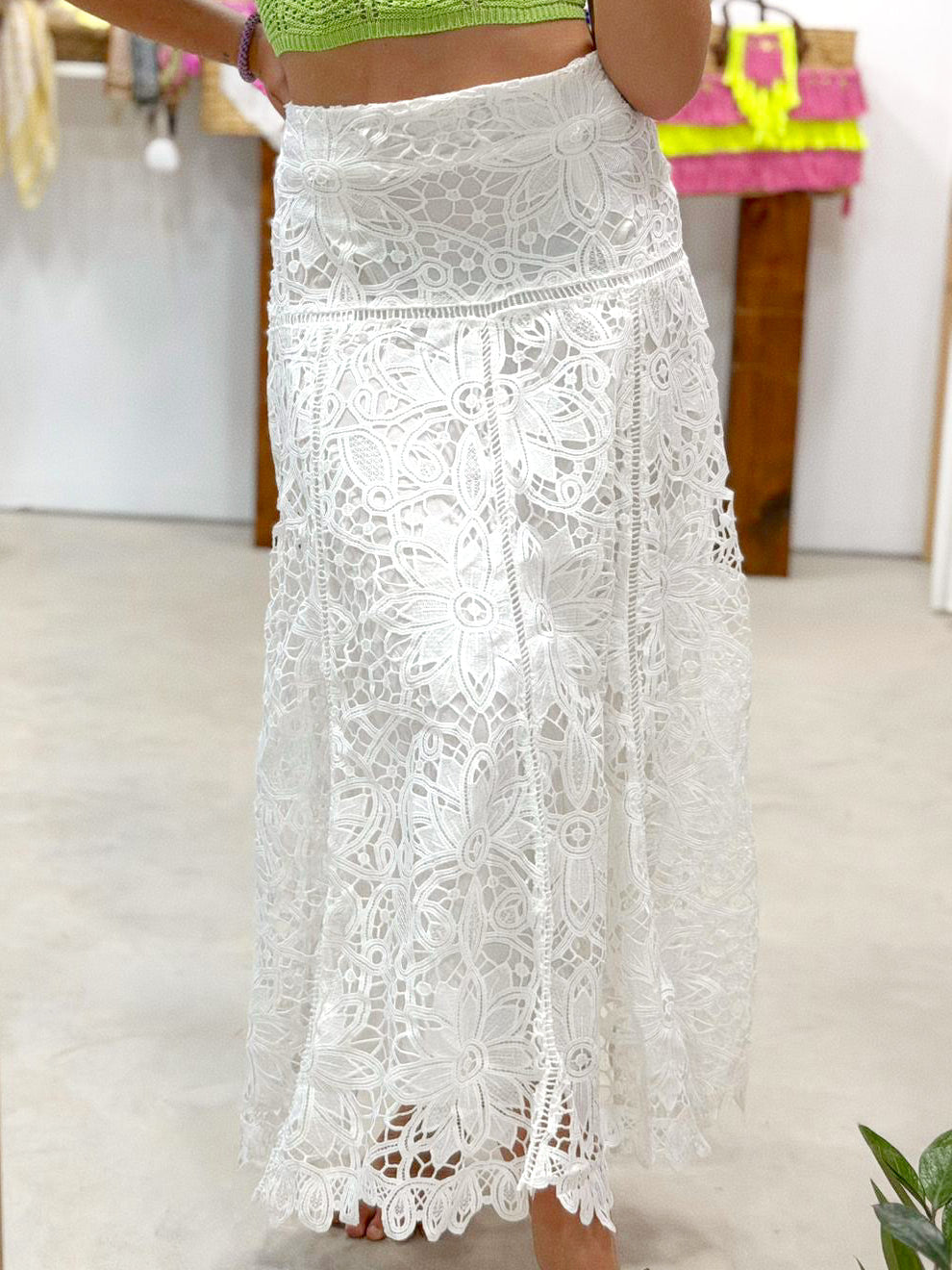 Falda Crochet Roma
