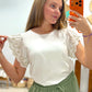 Camiseta Volantes Olive