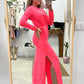 Vestido Flúor Rosa
