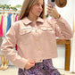 Chaqueta Antelina Rosa