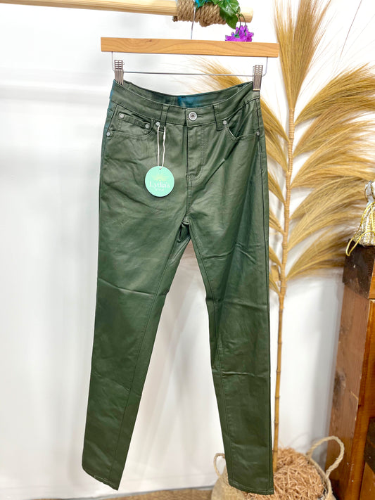 Pantalón Skinny Polipiel