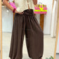 Pantalón Baggy Flow Marrón