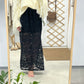 Falda Transparente Negra