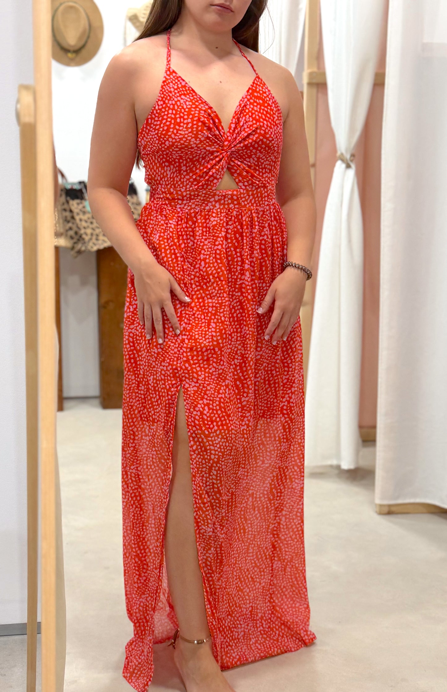 Vestido Raim Rojo