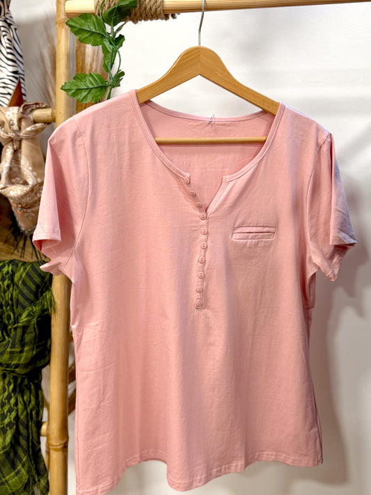 Camiseta Basic Pink