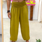 Pantalón Baggy Flow Olive