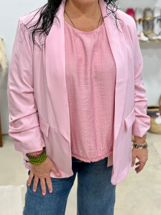 Blazer Rosa Nude