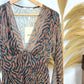 Vestido Gasa Brown